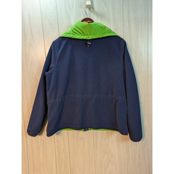Lauren Ralph Lauren Women’s Active Hi Neck Puffer Coat Green Blue Size XL Fleece - Picture 4 of 6